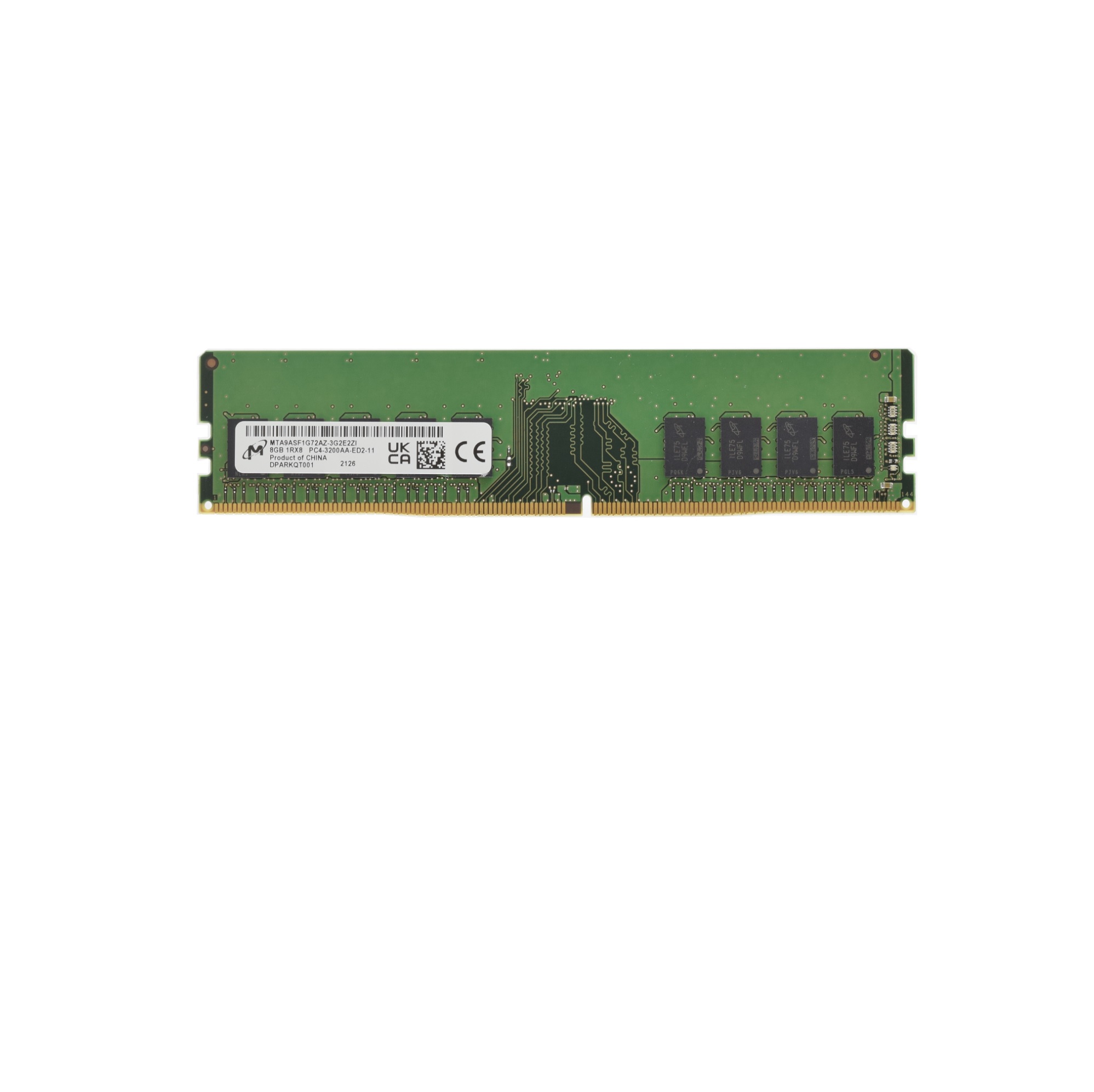 Micron 8GB 1RX8 PC4-3200AA-E Memory Module