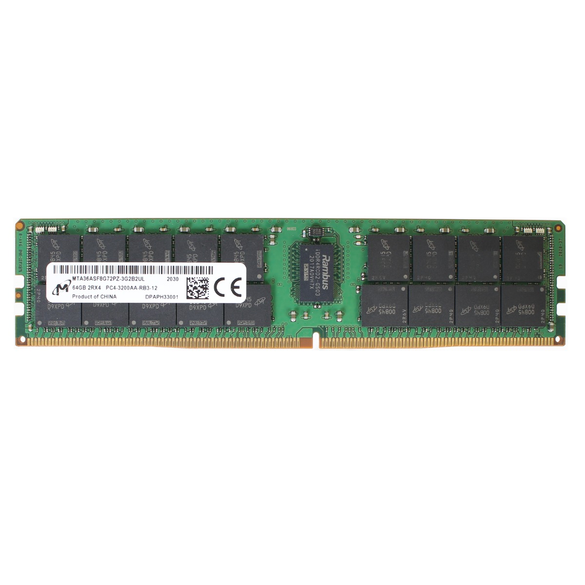 Micron 64GB PC4-3200AA-R (3200MHz) ECC Memory Module