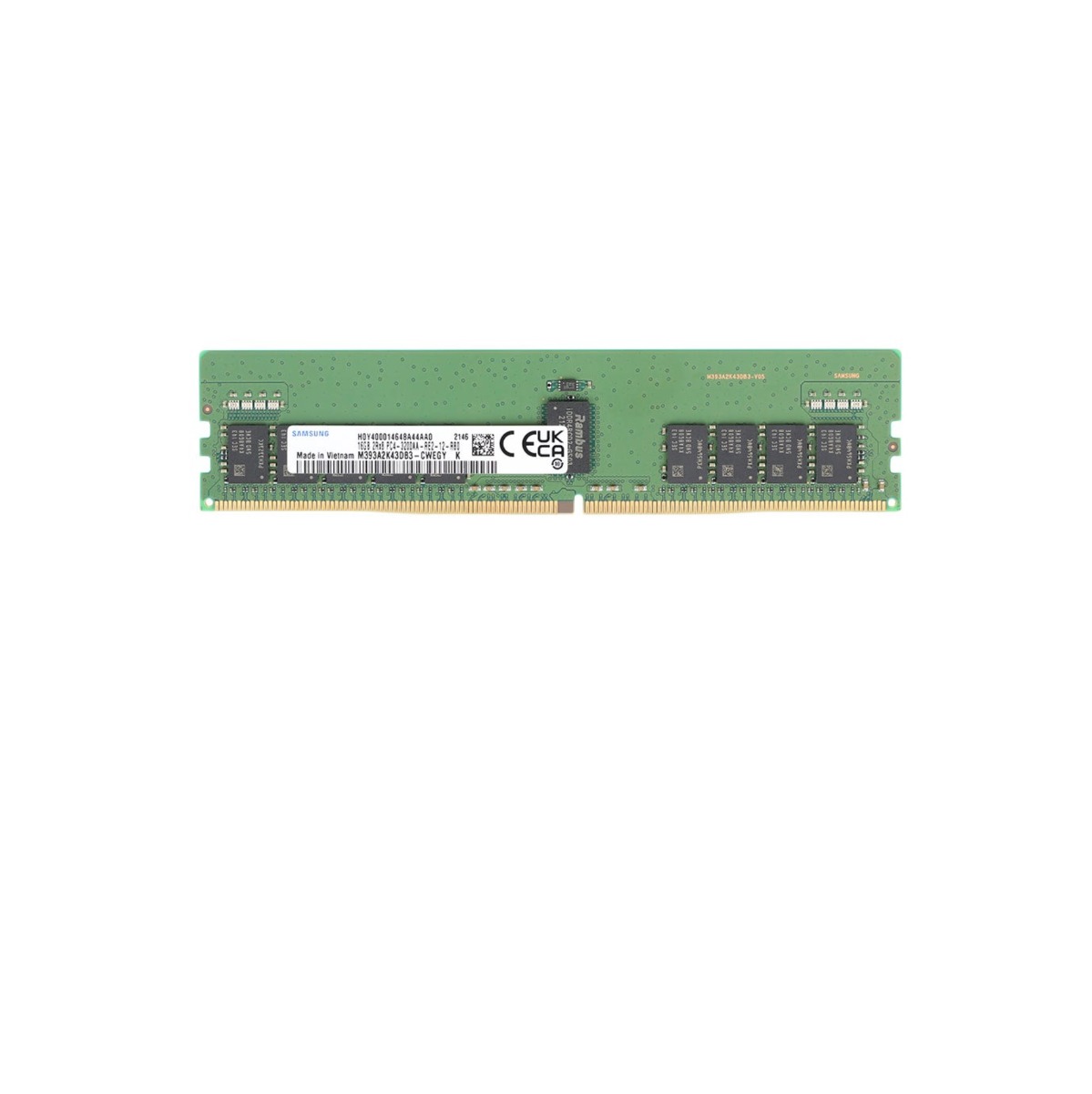 Samsung 16GB 1RX8 PC4-3200AA-E (3200MHz) ECC Memory Module